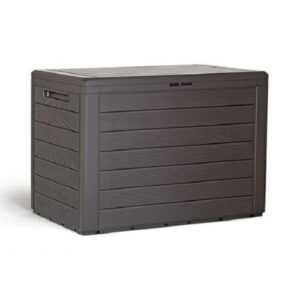 SKRZYNIA OGRODOWA 190L BRĄZ WOODEBOX 267982