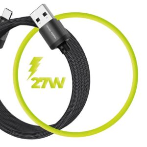 Mobile Origin Magnetic Patented Original kabelis USB-A į USB-C 1m, juodos spalvos - Image 13