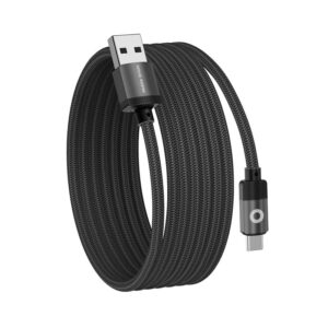 Mobile Origin Magnetic Patented Original kabelis USB-A į USB-C 1m, juodos spalvos - Image 5