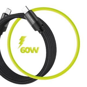 Mobile Origin Magnetic Patented Original kabelis USB-C į USB-C 1m, juodos spalvos - Image 2