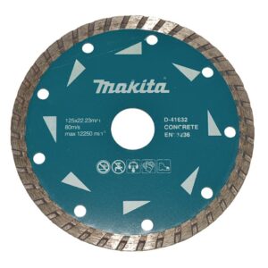 MAKITA DEIMANTINIS DISKAS 125x22,23mm TURBO (SAUSAM PJOVIMUI) BETONUI