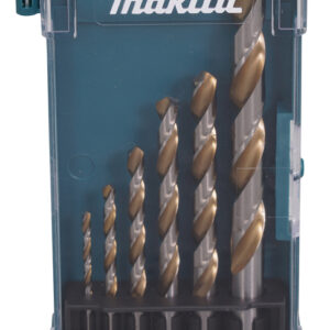 MAKITA HSS-G metalo grąžtų rinkinys 6 vnt. 2/3/4/5/6/8mm