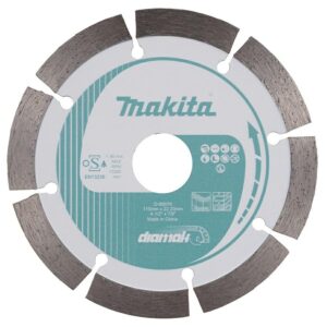 MAKITA DEIMANTINIS DISKAS 115x22,23mm SEGMENTINIS (SAUSAM PJOVIMUI) BETONUI, PLYTOMS, MARMURUI