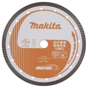 MAKITA DEIMANTINIS DISKAS 230x22,23mm SEGMENTINIS (SAUSAM/ŠLAPIAM PJOVIMUI) BETONUI, AKMENIUI