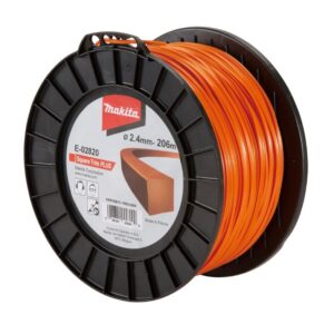MAKITA NAILONO VALAS KVADRATINIS 2,4mm/206m