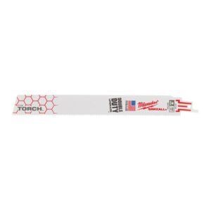 MILWAUKEE Pjūklelis S TORCH BIMETAL 230mm/10T /5vnt.