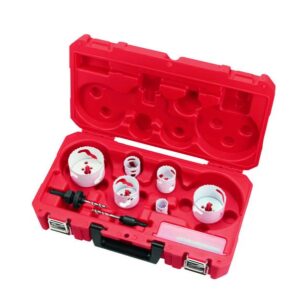 MILWAUKEE SKYLĖPJŪKLIŲ RINKINYS 25-76 mm 25,32,40,54,68,76mm. - Image 1