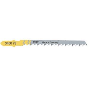 MILWAUKEE PJŪKLELIS T244D /5vnt. MEDIENAI 75mm PJOVIMUI LANKU IKI 50mm.