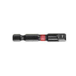 MILWAUKEE ADAPTERIS HEX 1/4"x KVADRATAS 1/4"