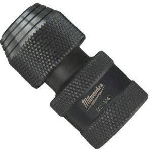 MILWAUKEE SMŪGINIS ADAPTERIS HEX 1/2" Į KETURKAMPĮ 1/4"