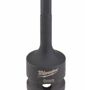 MILWAUKEE SMŪGINĖ GALVUTĖ 1/2" HEX 6 KOTAS