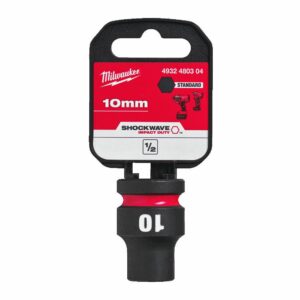 MILWAUKEE SMŪGINĖ GALVUTĖ 1/2" 10mm TRUMPA