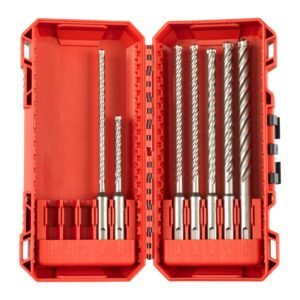 MILWAUKEE SDS PLUS MX4 grąžtų komplektas 7 vnt...W