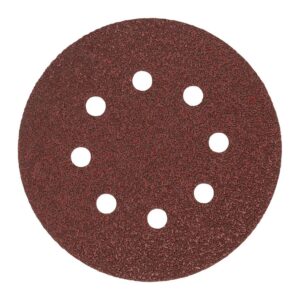 MILWAUKEE ŠLIFAVIMO DISKAS 125mm 8 SKYLĖS P40 /50 vnt.