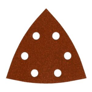 MILWAUKEE ŠVITRINIS POPIERIUS DELTA 93mm x 93mm 6 SKYLĖS P120 /10vnt. - Image 1