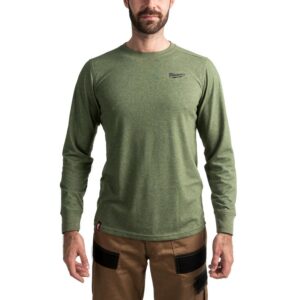 MILWAUKEE MARŠKINĖLIAI ILGOMIS RANKOVĖMIS - ŽALI HTLSGN-XL