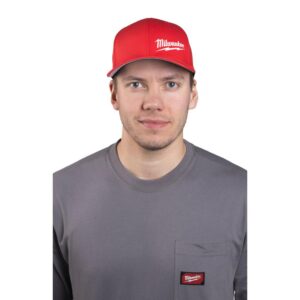 MILWAUKEE KEPURĖ SU SNAPELIU RAUDONA L/XL