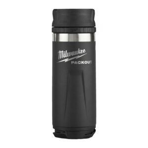 MILWAUKEE PACKOUT TERMOSAS 532ml JUODAS SU DANGTELIU