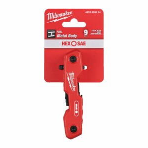 MILWAUKEE ŠEŠIAKAMPIS RAKTAS (IMBUS) RINKINYS IMPERINIS 9vnt.