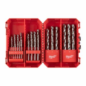 MILWAUKEE Metalo grąžtas HSS-G 25 vnt. /1-13mm/ THUNDERWEB.