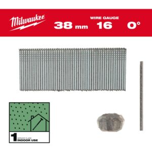 MILWAUKEE VINYS 16G/38mm/0° M18 FN16GS /2500vnt.