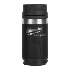 MILWAUKEE PACKOUT TERMOSAS 355ml JUODAS