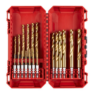 MILWAUKEE METALO GRĄŽTŲ HSS-G TIN SHW RINKINYS 19 VNT. HEX