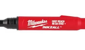 MILWAUKEE INKZALL TIKSLUS ŽYMIKLIS, ILGAS ANTGALIS