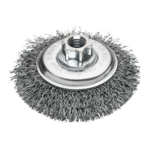MILWAUKEE VIELINIS DISKINIS ŠEPETYS M14 100x10 PLIENINIS BANGUOTAS 0.35-1vnt.