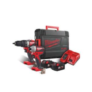 MILWAUKEE KOMPLEKTAS COMBO 18V M18BLPP2B2-502X M18BLDD2+M18BLID2 2x5,0Ah