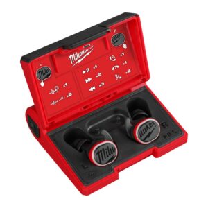 MILWAUKEE L4RLEPB-301 AUSŲ KIŠTUKAI SU BLUETOOTH, ĮKRAUNAMI PER USB