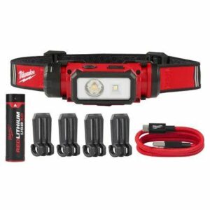 MILWAUKEE PROŽEKTORIUS ANT GALVOS 4V L4HL2-301 1x3,0Ah USB 600lm
