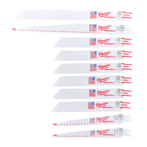 MILWAUKEE pjūklelių rinkinys, 10 vnt.