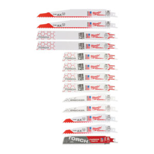 MILWAUKEE pjūklelių rinkinys, 13 vnt.