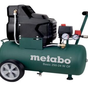 METABO KOMPRESORIUS BASIC 250-24 W OF 230V 24L 8BAR 120L/MIN BE ALYVOS