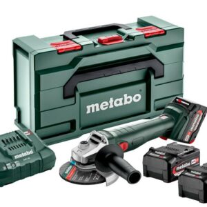 METABO KAMPINIS ŠLIFUOKLIS W 18 L 9-125 QUICK 3x4,0Ah