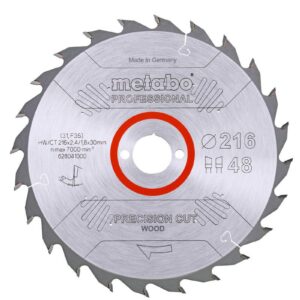 METABO DISKINIS PJŪKLAS HW/CT 216x30x48z PRECISION CUT WOOD PROFESSIONAL