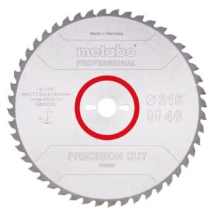 METABO DISKINIS PJŪKLAS HW/CT 315x30x48z PRECISION CUT WOOD PROFESSIONAL