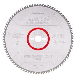 METABO DISKINIS PJŪKLAS HW/CT 315x30x84z PRECISION CUT WOOD PROFESSIONAL