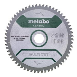 METABO DISKINIS PJŪKLAS FZ/TZ 216x30x60z