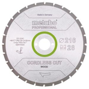 METABO DISKINIS PJŪKLAS HW/CT 216x30x28z CORDLESS CUT WOOD PROFESSIONAL
