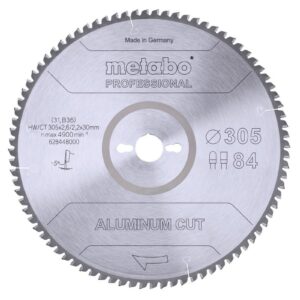 METABO DISKINIS PJŪKLAS FZ/TZ 305x30x84z ALIUMINIUI PJAUSTYTI PROFESIONALUS