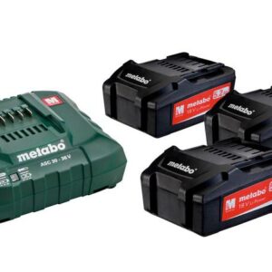 METABO AKUMULIATORIUS 18V 5,2Ah x3 + ĮKROVIKLIS ASC 30-36 V