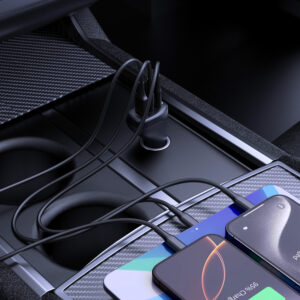 Mobile Origin 100W automobilinis įkroviklis CA25 - 2x USB-C + USB-A - Image 7