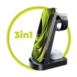 Mobile Origin 3in1 belaidis įkroviklis PW14 Apple iPhone Compatible - Image 17