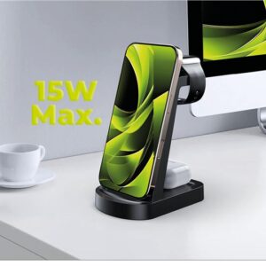 Mobile Origin 3in1 belaidis įkroviklis PW14 Apple iPhone Compatible - Image 19