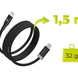 Mobile Origin 60W Magnetic Staykabelis USB-C į USB-C 1,5m CB6 - Image 17