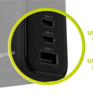 Mobile Origin 65W GaN Display įkroviklis PW20 - 2x USB-C + USB-A - Image 13