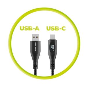 Mobile Origin 66W Display kabelis USB-A į USB-C 1,5m CB1 - Image 18