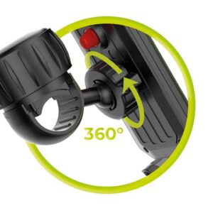 Mobile Origin Bike telefono laikiklis B1, juodos spalvos - Image 5